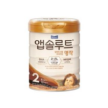 앱솔루트 명작 2FL 분유 2단계, 3개, 800g