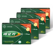 [바이엘] 베로카 멀티비타민 _튜브, 45정, 4개