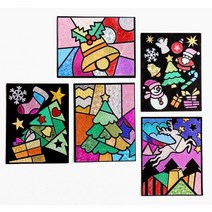 민화샵 민화 포일아트 모음, 민화 크리스마스 포일아트 : 징글벨