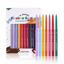 일본직발송 6. BEAUTY GLAZED 12 색 아이 라이너 펜 아이브 로우 펜 아이 섀도우 펜슬 립 라인 펜 매, One Size, One Color