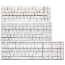 Varmilo 바밀로 애플 Mac 시리즈 밀키화이트 기계식 키보드 컬렉션, 단일, VA87Mac 유선 87키_적축