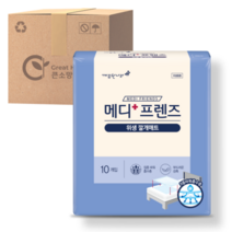 봄날 남녀공용 위생 깔개매트 성인기저귀/패드, 10개입, 4팩