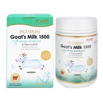 Hi Well 뉴질랜드 하이웰 프리미엄 산양초유 산양유 단백질 츄어블 딸기맛 300정