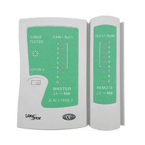 RJ45 RJ11 인터넷 랜 선 UTP STP 키폰 전화선 이상유무 테스터 테스트기