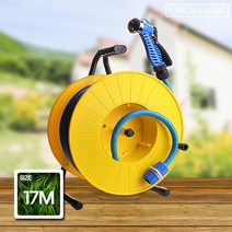 쭈bapha_(KIMOS)멀티 릴호스 세트17M 분사기 물호스 연결구 청소 원예 워터건 원예용 세차 호스♥LtMS, ♥myside!