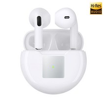 샤오미-에어 버드 4 프로 TWS 블루투스 헤드폰 게이머 헤드셋 HIFI 사운드 음악 무선 이어폰 마이크가 있는, 01 White
