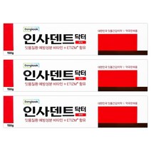 동국제약 인사덴트 닥터 치약 150g, 3개
