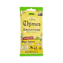 Chimes 차임스 진저 츄 캔디 레몬맛 42.5g, 1개