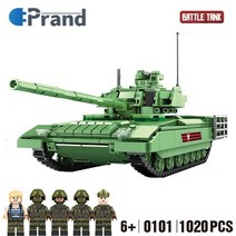 프랜디 블럭 장난감 중국레고테크닉 탱크 T-14 0101 밀리터리 자동차 피규어, 탱크0101