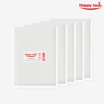 [무료배송]해피락 진공포장지 롤타입 낱장타입 15cm 20cm 28cm 6롤/100장, 낱장타입-소중형 15x24cm 100장