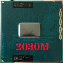 인텔 펜티엄 2030M SR0ZZ 노트북 프로세서 소켓 G2 rPGA988B cpu 100% 제대로 작동, 한개옵션0