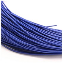 1M UL1015 24/22/20/18/16/14/12/10/8 AWG 600V PVC 주석 도금 구리 연선 케이블 검정/빨강/주황색/노랑/, 06 파란_04 18AWG