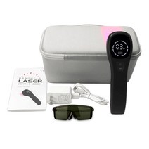 저주파 자극기 화이트 블랙 레이저 치료 장치 14 레이저 다이오드 핸드 헬드 의료 기기, 04 Black US plug