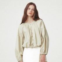 마리끌레르 라운드넥 블루종 블라우스MODCBL05M9 215732