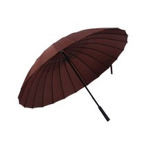 중형 대형 3단 우산 튼튼한 장우산 스타벅스 24 뼈 증가 2-3 사람들 여성 남성 자동차 럭셔리 Windproof 스트레이트 공사 파라솔