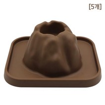화산 폭발 실험 모형틀 재사용 트레이 5P 준비물 원리 탐구 과학 수업 연구 교재