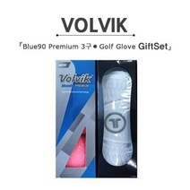 블루90 컬러볼 3구 + 투썸 양피 장갑 볼빅 프리미엄, 볼빅 3구+장갑(SIZE24