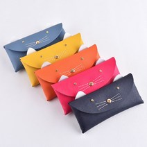 [레더키트]가죽공예DIY키트 고양이캐릭터 필통만들기 1세트 천연사피아노 랜덤색-유치원 학교 방과후 문화센터 수업재료, 사피아노/랜덤색