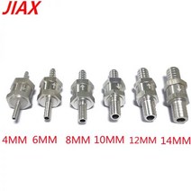 단방향 라인 체크 밸브 비 복귀 디젤 알루미늄 블랙 18 4mm14 6mm516 8mm38 10mm12 12mm 532 4mm 916, 14mm