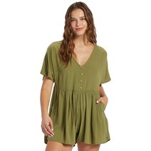 Roxy 여성용 끝없는 여행 롬퍼 Loden Green 231
