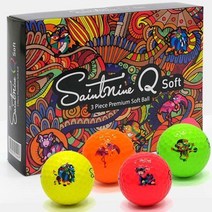 (넥센 정품) 세인트나인Q 소프트 골프볼, (세인트나인MISTY-멀티)