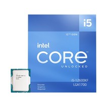 [INTEL] 코어12세대 i5-12600KF 정품박스 (엘더레이크 /3.70GHz/20MB/쿨러 미포함)
