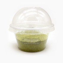 더팩 DC4K 소스컵 4온스 120ml (뚜껑포함) 일회용용기, 500개(돔뚜껑), 1세트