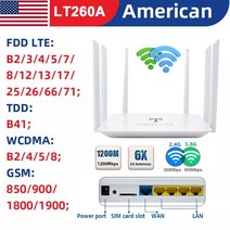 와이파이 라우터 모뎀 LC117 고속 300Mbps 3G 4G Wifi Sim 카드 슬롯 포함 LTE 모바일 스팟 외부 안테나32 사용자 RJ45 WAN/LAN 호환, CHINA_America Version | 미국 플러그