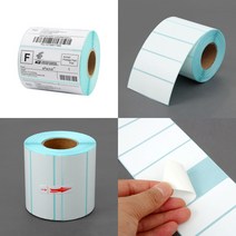 롤라벨 바코드 라벨 감열 무지 스티커 1000매 80X30MM