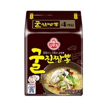 오뚜기 pc방 회사간식 사춘기간식 굴진짬뽕 간편식 야식 130G 4개입, 24개