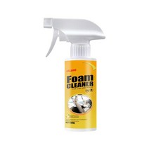 폼클리너 다목적 자동차 인테리어 폼 클리너 액체 60/120ml 강력한 얼룩 제거제 스프레이 자동 가죽 시트, 01 3 foam cleaner 120ml