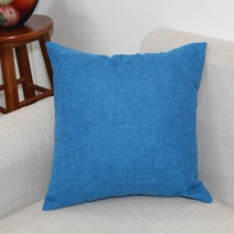 YK 민속 -형태의 베개 단색 가정 소파 린셀 베개 거실 거실 backbuita 베개 꼭두각시면과 린넨 두껍게 방석, 1-11