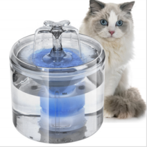 2.6L 고양이 정수기요 음소거 분수입니다 스마트 항온 정수기입니다 강아지 음수기요 필터가 달려있어요 자동으로 순환합니다 고양이 정수기요, 베이직이에요