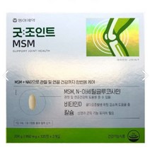 동아제약 굿 조인트 MSM 204g, 1개, (850mgx120정)x2병(204g)