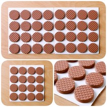 리시안제이 1.8CM 원형 바닥보호 패드 32P 발커버 층간소음방지