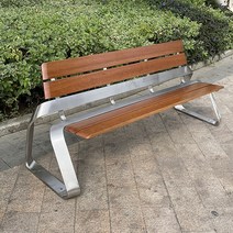 주물 알루미늄 벤치 수목 보호 화단 스텐 스틸 긴 벤치 의자 나무 야외 공원 의자, 8번