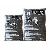 세틀 산처리 자연흑사 바닥재 4kg, 단품