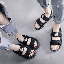 남성샌들 남자샌들 남성 밸크로 계곡 캠핑 낚시 해변 캐주얼용 (올핀)_937EA