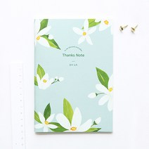 그레이스벨 플라워 블러썸 라인 노트 03.감사노트 /성경말씀/설교노트/기도노트/캘리그라피/성경공부/ 교회학교/ 위드지저스