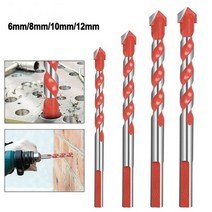 목공용 홀쏘 스텐 공구 1pcs 6-12mm 다기능 건 전기 벤치 세라믹 벽 타일 대리석 구멍 톱 다이아몬드 링 세트, 1개 12mm