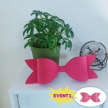핸드메이드 이벤트리본 자이언트리본 대형리본 큰리본장식 다이소생일가랜드 크리스마스리본 에바폼리본 (작은리본)포함, 레드(s)