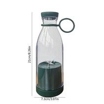 휴대용 믹서기 주스기 블렌더 [, 14.380ML Green
