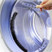 틈새 브러쉬 건조기 먼지제거 하수구 배관청소 브러쉬, 단품