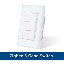 스위치부품 스위치 전기Yagusmart-Tuya Zigbee 스마트 푸시 버튼 홈키트 Siri 알렉사 구글 홈 음성 제어 Z, 01 1 Gang
