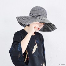 접이식모/스트라이프모자/돌돌이모자/등산모자