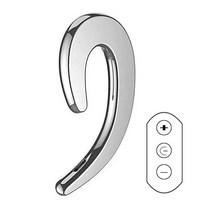 범용 골전도 이어폰 무선 블루투스 4.2 스포츠 스테레오 헤드셋 for xiaomi for xiaomi for iphone 7 8 x, 은
