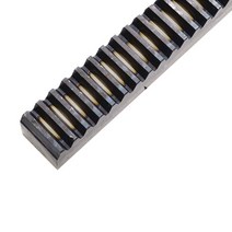 웜기어 감속기 모터 HLTNC 2Pcs 1Mod 1 모듈러스 12x12x500mm 고정밀 기어 랙 스틸 + M 25 치아 30 피니언, 05 35 치아_01 6mm