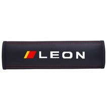 벨트 커버 좌석 가죽 시트 커버 어깨 보호 스트랩 패드 이비자 쿠프라 아로나 Ateca 코르도바 엑세오 미이, 10 Leon