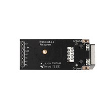 RS232 직렬-이더넷 모듈 TTL 레벨 3.3V TCP UDP 네트워크 모듈-TTL 네트워크 포트 RS232 직렬 컨버터, 한개옵션0