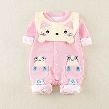 스타존 유아용 신생아 가을 우주복 유아 외출복 바디슈트 실내복 아기옷 아기내복 봄 우주복